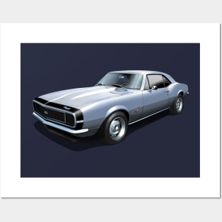 1967 Chevrolet Camaro SS Posters and Art